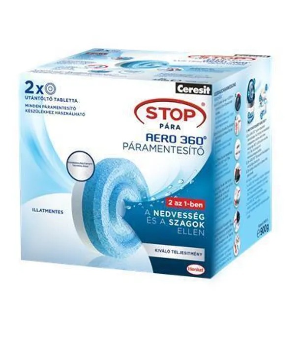 Hauptproduktbild Ceresit Stop vlhkosti AERO 360° tablety, 2 x 450g, HENKEL