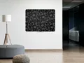 Weiteres Produktbild Černá bezrámová magnetická tabule na křídy - Qboard 87 x 57 cm