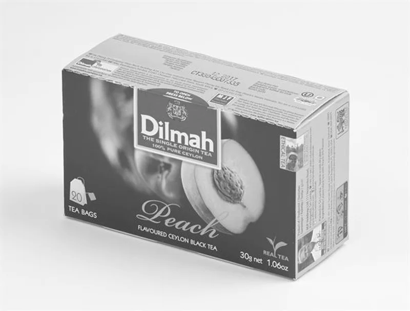 Hauptproduktbild Černý čaj, 20x1,5g, DILMAH, broskev