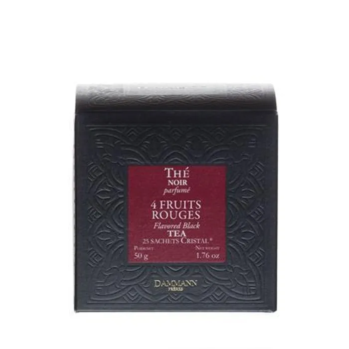 Hauptproduktbild Černý čaj "4 Fruit Rouges", 25 sáčků, DAMMANN