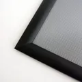 Weiteres Produktbild Schwarzer Klemmrahmen mit scharfen Ecken 25 mm – A4