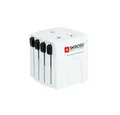 Reisestecker für die ganze Welt "MUVMICRO", Micro-USB, ohne Erdung, SKROSS