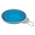 Reise-Silikonschüssel mit festem Rand 0,5 l/14 cm