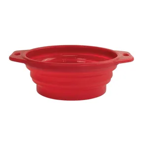 Reisefaltnapf aus dickwandigem Silikon 0,25l/11cm HipHop