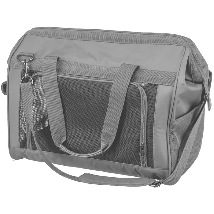 Hauptproduktbild Cestovní taška FINLAY, 43 x 26 x 32 cm, do 10 kg, nylon, černá/šedá