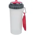 Weiteres Produktbild Reisebehälter für Wasser und Futter, inklusive Schüssel, 2 × 0,35 l/o11 × 23 cm