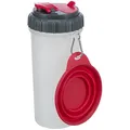 Weiteres Produktbild Reisebehälter für Wasser und Futter, inklusive Schüssel, 2 × 0,35 l/o11 × 23 cm