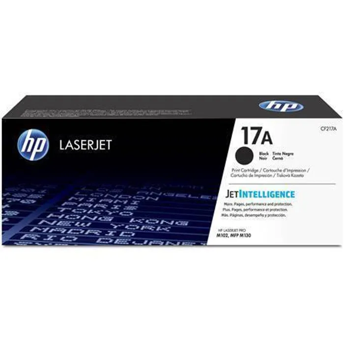 Hauptproduktbild CF217A Toner pro LaserJet M102, M130 tiskárny, HP 17 černá, 1,6 tis.stran
