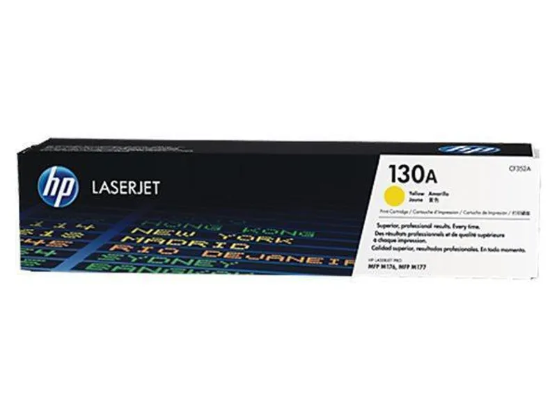 Hauptproduktbild CF352A Toner pro Color LaserJet Pro MFP M176n tiskárnu, HP 130 žlutá, 1k