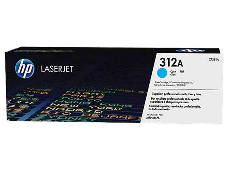 Hauptproduktbild CF381A Toner pro Color LaserJet Pro MFP M476 tiskárnu, HP 312A cyan, 2,7tis.stran