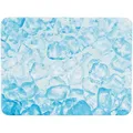 Kühlende Keramikmatte für Hamster, 20 x 15 cm, blau