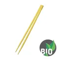 Weiteres Produktbild Eßstäbchen aus Bambus (FSC 100%) durchmesser 6mm x 21cm paarweise verpackt [50 Paar]