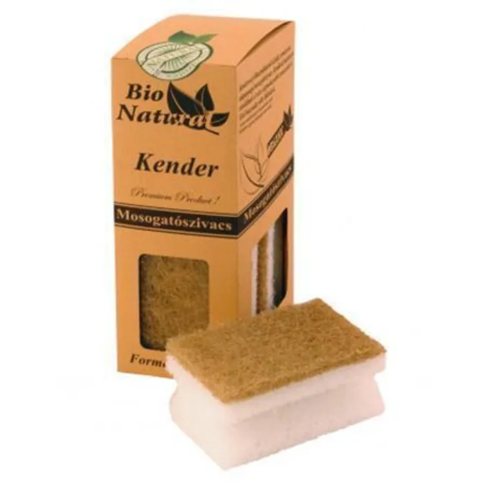 Hauptproduktbild Čisticí houba, s konopnými vlákny, 4 ks, BIO NATURAL