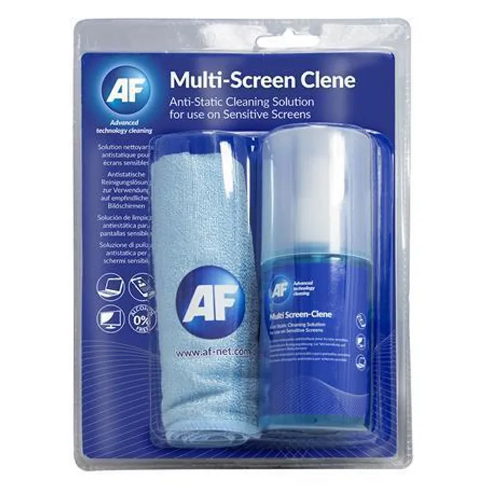 Hauptproduktbild Čistící sprej na obrazovku "Multi Screen-Clene", s mikrohadříkem a rozprašovačem, 200 ml,