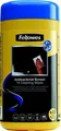 Bildschirmreinigungstücher, 75 Stück, FELLOWES "Virashield"