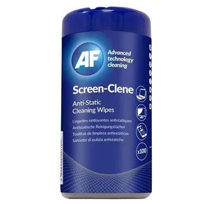 Bildschirmreinigungstücher, antistatisch, 100 Stück, AF Screen-Clene