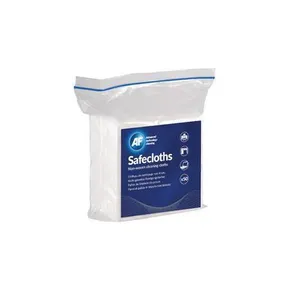 Reinigungstücher, Vliesstoff, 34x32 cm, 50 Stück, AF Safecloths