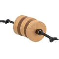 Weiteres Produktbild CityStyle DISKS am Seil, Spielzeug für Katzen, 4 x 14 cm, Kork/Holz