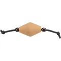CityStyle RUGBY am Seil, Spielzeug für Katzen, 4x 17 cm, Kork/Holz