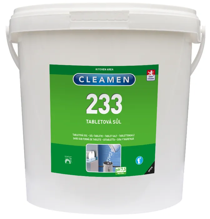 Hauptproduktbild Cleamen 233 sůl do myčky - tablety 10 kg