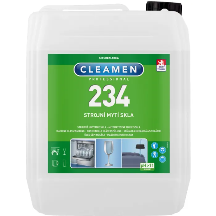 Hauptproduktbild CLEAMEN 234 strojní mytí skla 5,5 kg