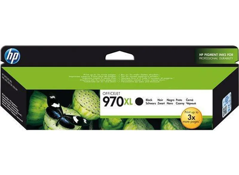 Hauptproduktbild CN625AE Inkjet cart. pro OfficeJet Pro X 451, 476, 551, 576 tiskárnu, HP 970xl Černá, 9 20