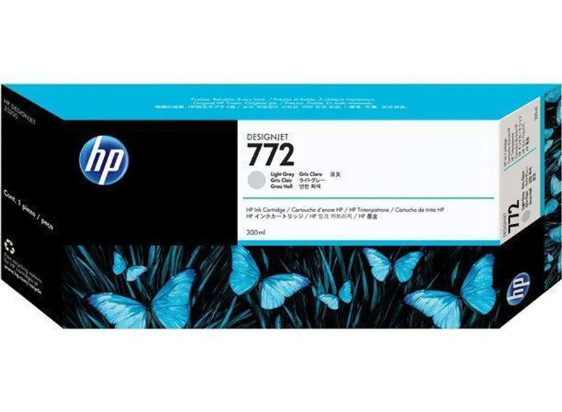 Hauptproduktbild CN634A Inkjekt cart. pro DesignJet Z5200 tiskárnu, HP 772 světle šedá, 300ml