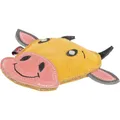 Weiteres Produktbild Cow - hlava krávy, 17 cm, hračka pro psy, 100% pravá kůže, žlutá