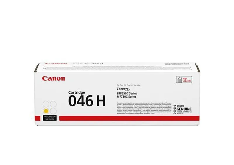 Hauptproduktbild CRG-046HY toner do tiskárny LBP654, žlutá, velkokapacitní, 6,3 tis.stran, CANON