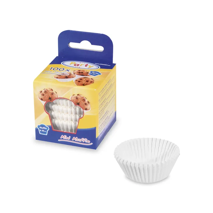 Hauptproduktbild Cukrářské košíčky bílé průměr 35 x 20 mm [100 ks]