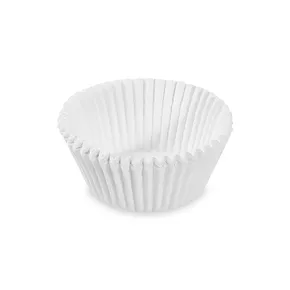 Gebäckkapsel (PAP) weiß durchmesser 40 x 24 mm [1000 St.]