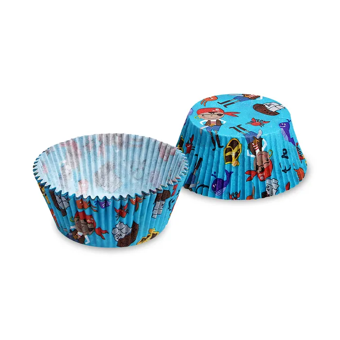 Hauptproduktbild Cukrářský košíček (PAP) Pirát průměr 50 x 30 mm [40 ks]