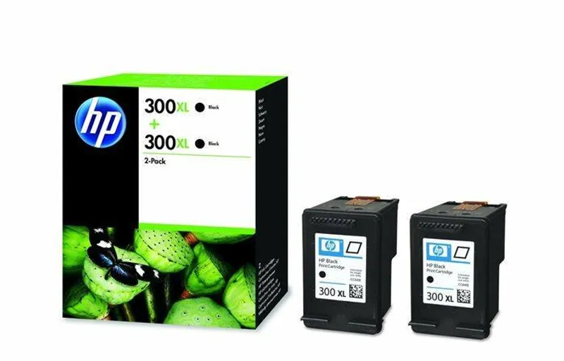 Hauptproduktbild D8J43AE Inkjet cart.pro DeskJet D2560, F4224 tiskárny, HP 300xl černá, 2*600 stran