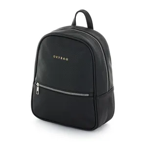 Damenrucksack DIXY Leder Schwarz