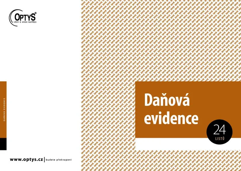 Hauptproduktbild Daňová evidence s klopou A4 1001
