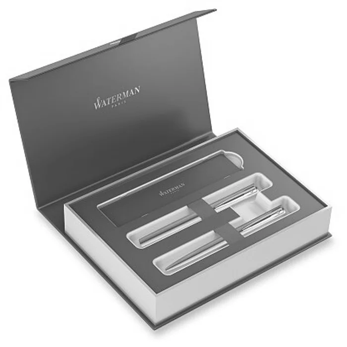 Hauptproduktbild Dárková kazeta Waterman Allure Chrome CT - sada plnicí pero a kuličkové pero