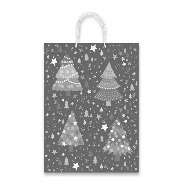 Hauptproduktbild Dárková papírová taška Christmas Tree různé rozměry 205 x 115 x 260 mm