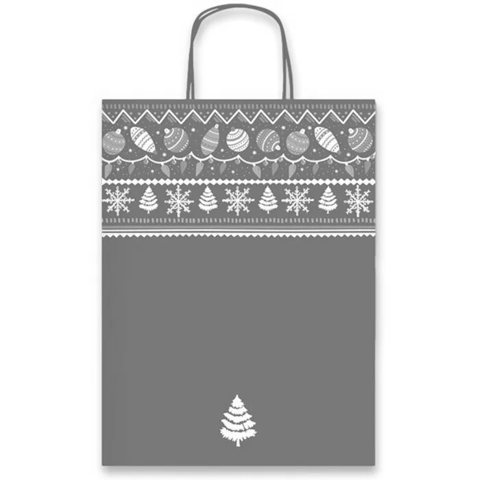 Hauptproduktbild Dárková papírová taška Decori di Natale různé rozměry 260 x 120 x 345 mm