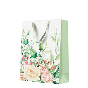 FLORAL MOMENTS Geschenktüte, groß 30x41x12 cm