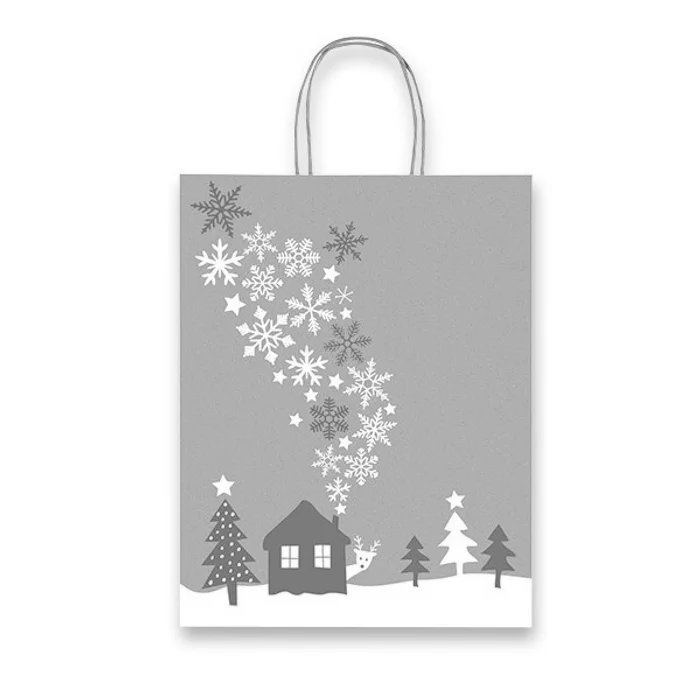 Hauptproduktbild Dárková taška Fantasia Snowflakes 360 x 120 x 460 mm