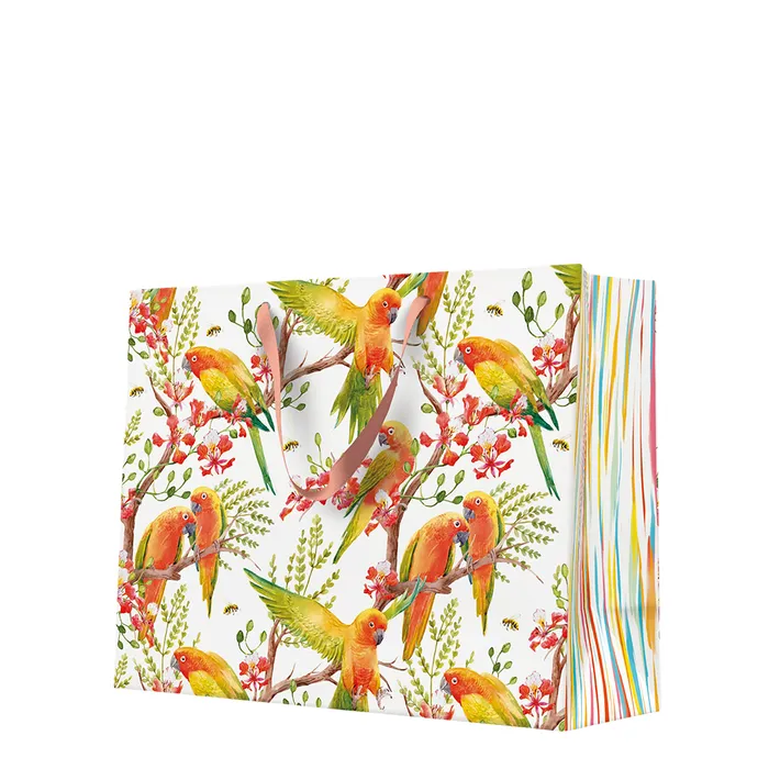 Hauptproduktbild Dárková taška horizontal - Exotic Birds 33,5x13x26,5 cm
