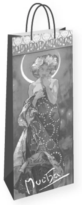 Hauptproduktbild Dárková taška na lahev Alfons Mucha – The Moon