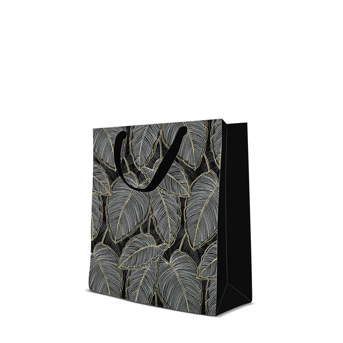 Hauptproduktbild Dárková taška premium střední - Jungle Leaves 20x10x25 cm