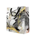 Geschenktasche premium mittel - Marble 20x10x25 cm