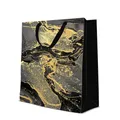 Geschenktasche premium groß - Marble 26,5x13x33,5 cm