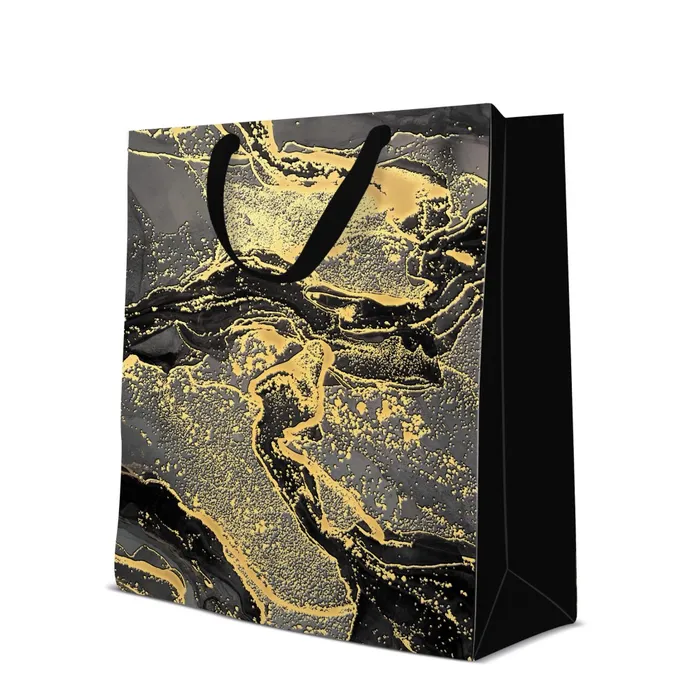 Hauptproduktbild Dárková taška premium velká - Marble 26,5x13x33,5 cm