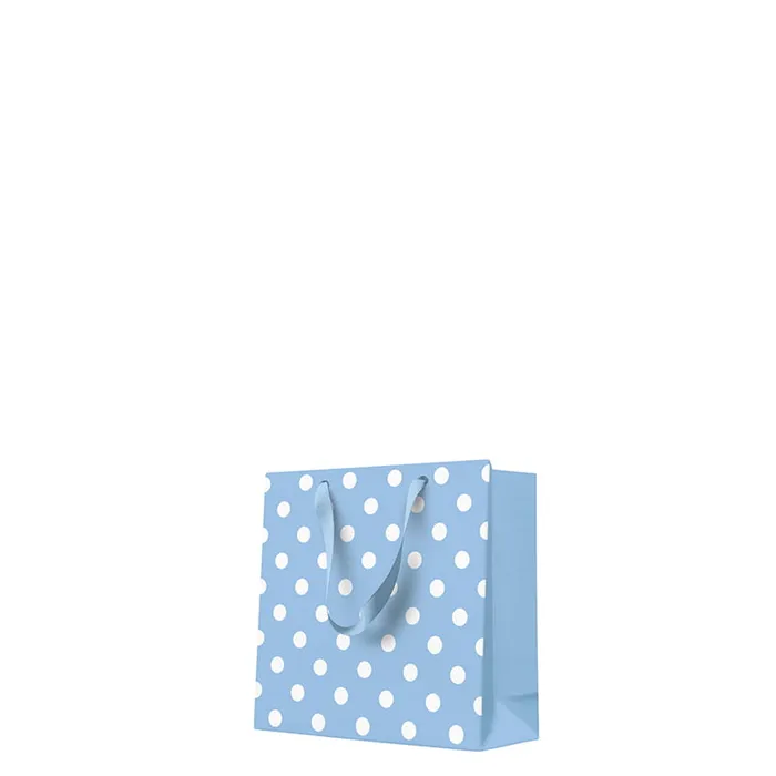 Hauptproduktbild Dárková taška střední - Dotsy Check blue 17x6x17 cm