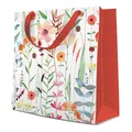 Geschenktasche mittel - Watercolor Flowers 17x6x17 cm