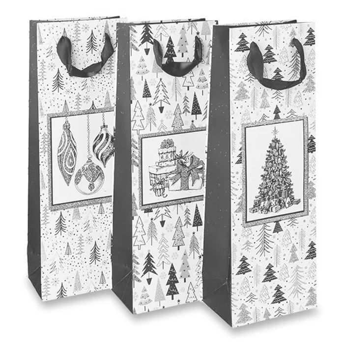 Hauptproduktbild Dárková taška Stromečky 127 x 83 x 360 mm, na lahev
