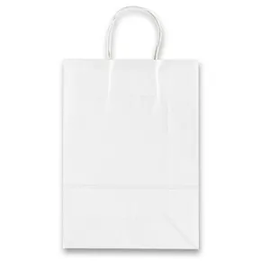 Geschenktüte Tinta Unita Weiß Kraft 260 x 120 x 360 mm